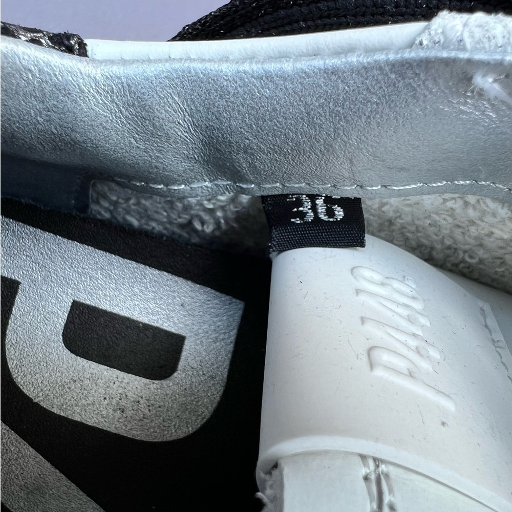 P448 White and Black Sneakers - Picture 10 of 10